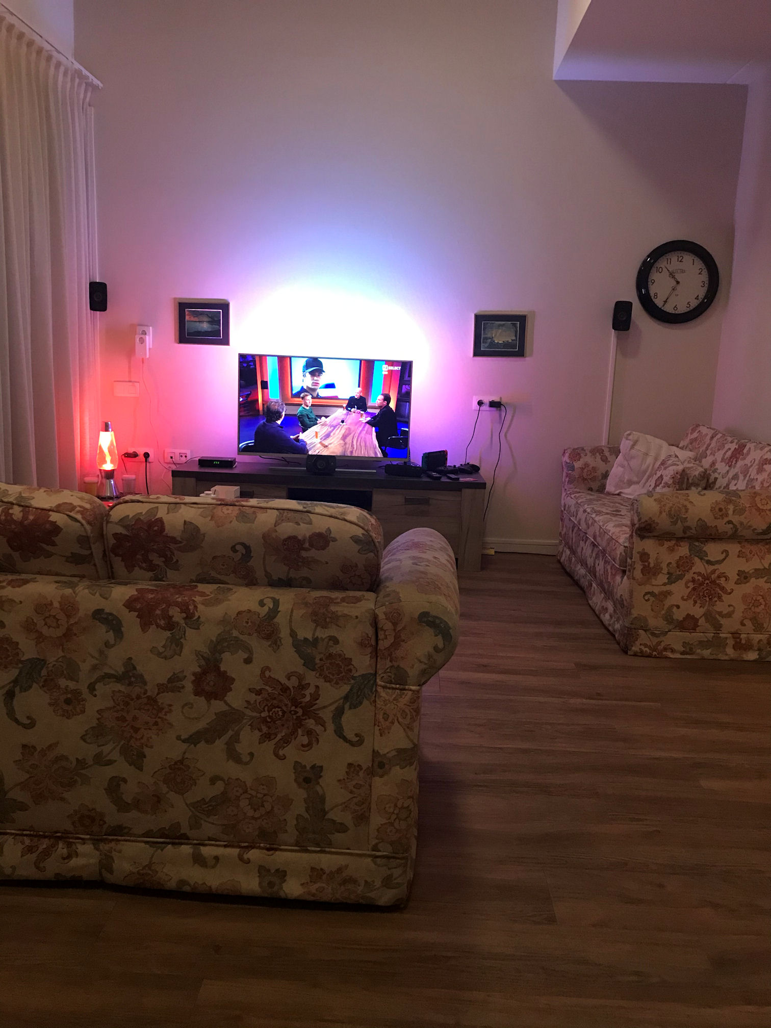 Foto van nieuwe TV