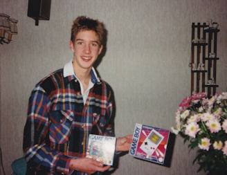 Foto van Ren  van Honk+gameboy