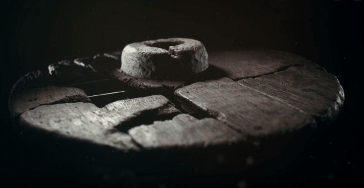 Houten wiel