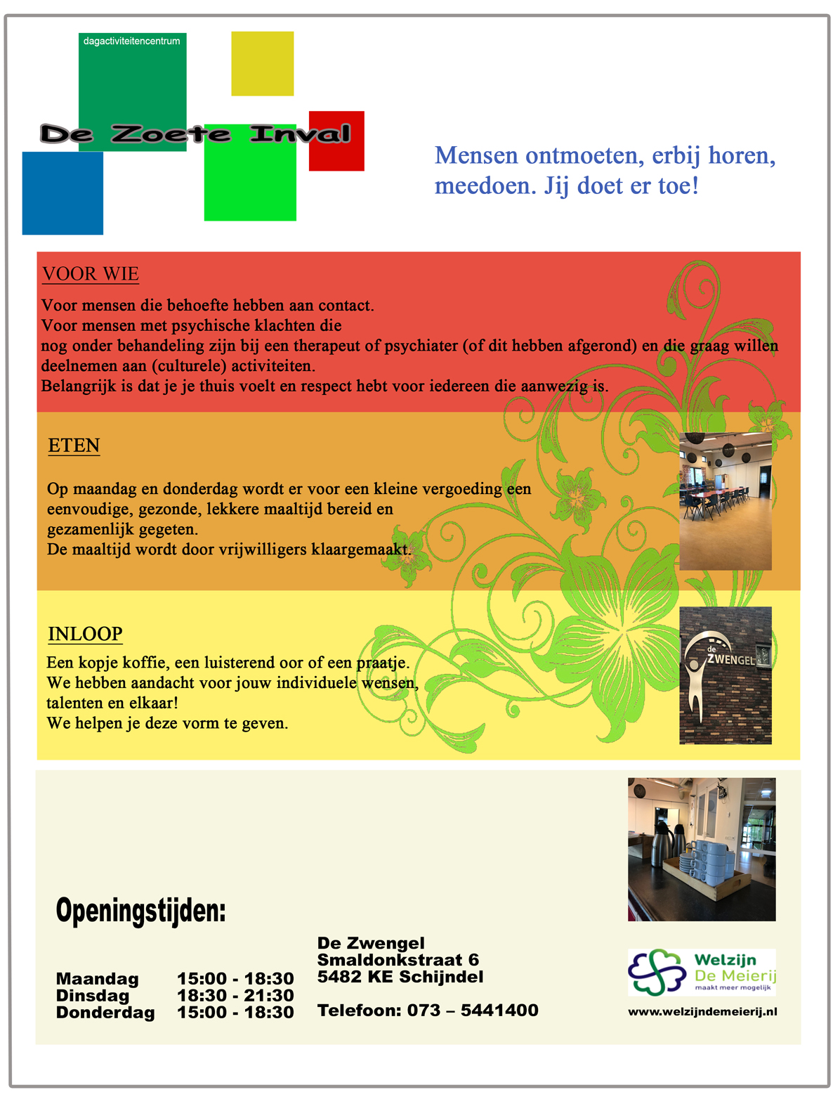 Foto van het de zoete inval poster