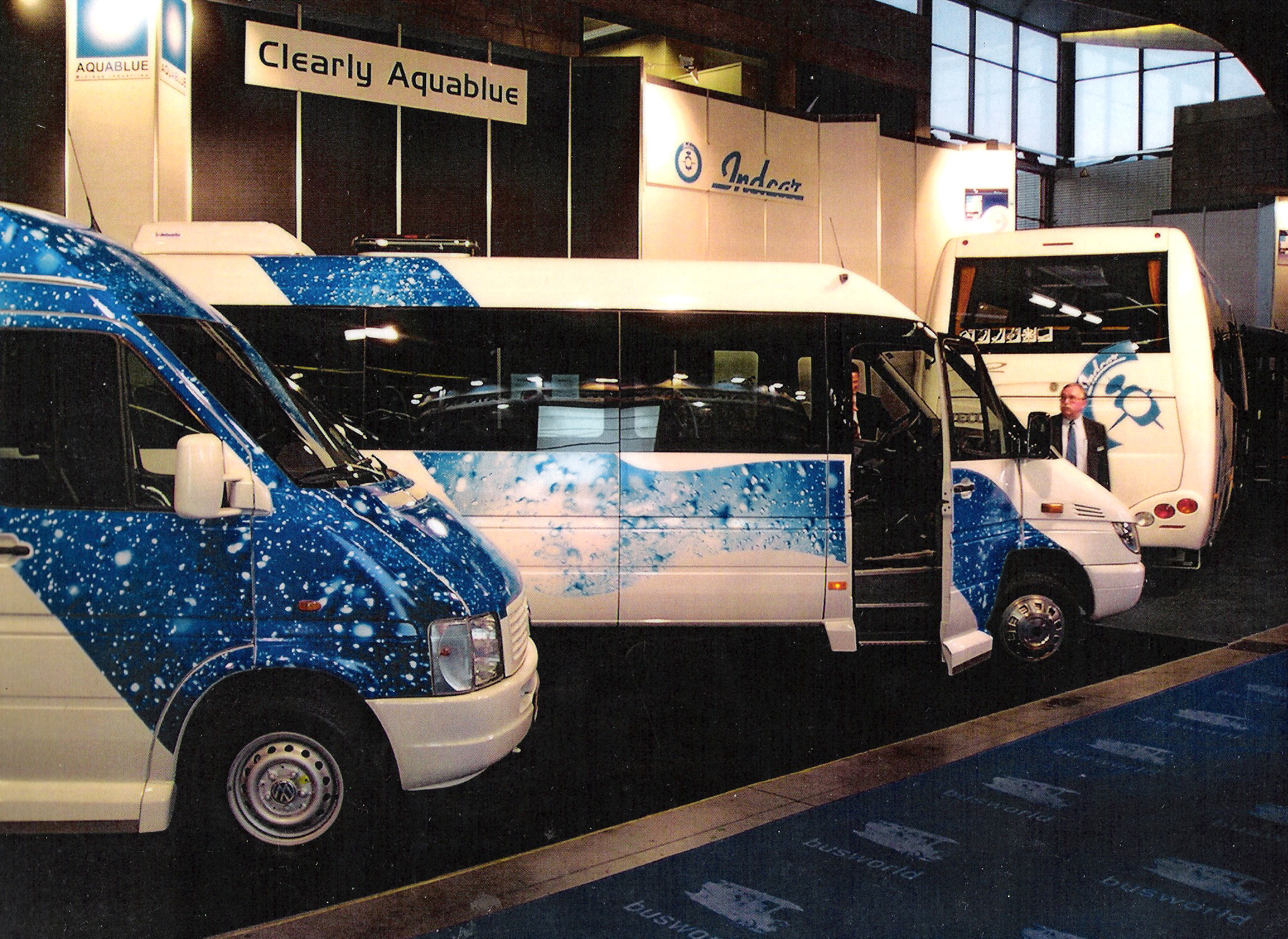Foto van de laatse bus (MB Sprinter CDI) (aan de andere bus had ik meegeholpen (VW))