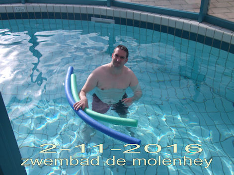 Foto van Rene van Honk met De Zoete Inval in de molenhey