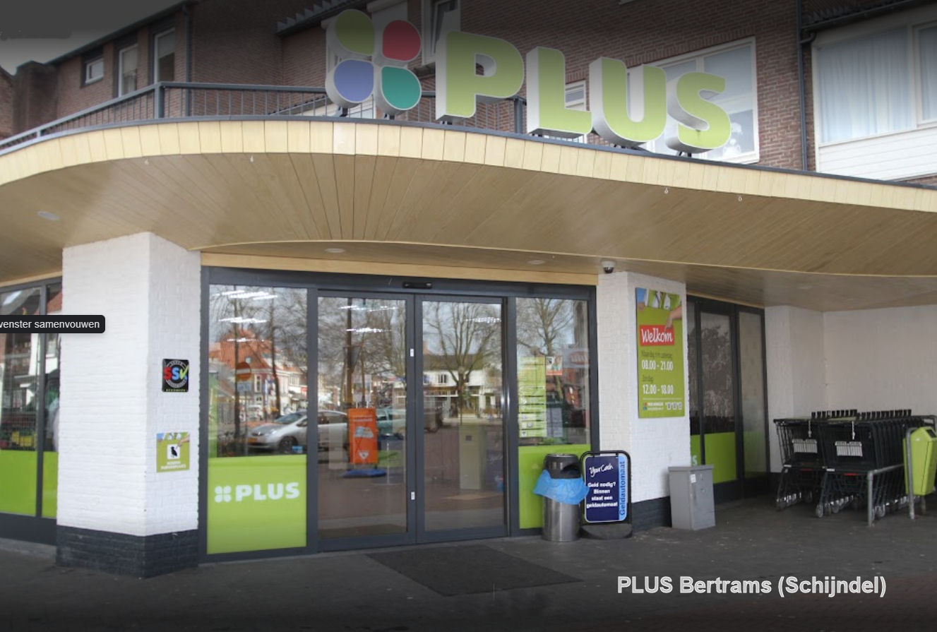 Foto van de PLUS in Schijndel (daar deed de zoete inval de boodschappen, ik ook toen ik nog op de eekelhof woonde)